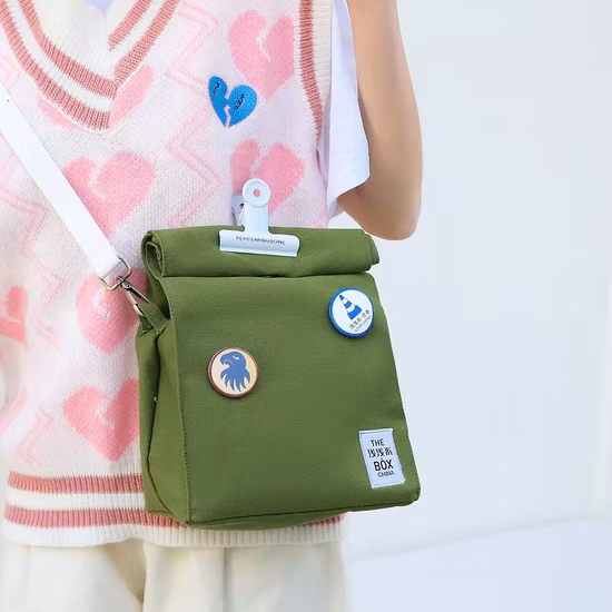 Saco térmico portátil do almoço do refrigerador impermeável do saco da isolação do piquenique do logotipo feito sob encomenda