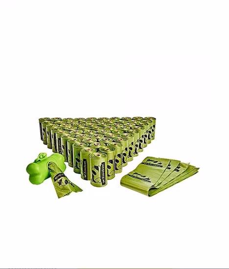 Lixo gato cocô resíduos cachorrinho personalizado terra avaliado animal de estimação compostável biodegradável saco de cocô de cachorro